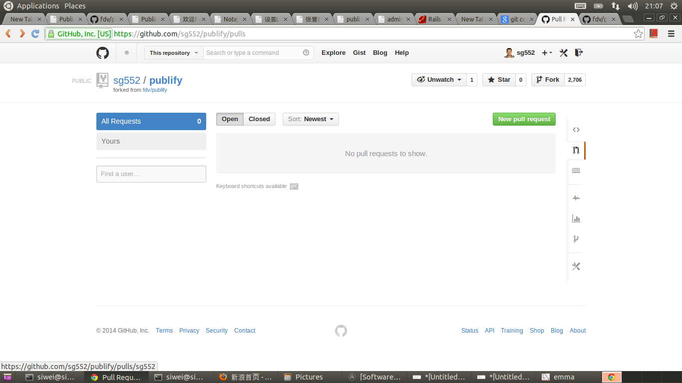 Create Pull Request Step1